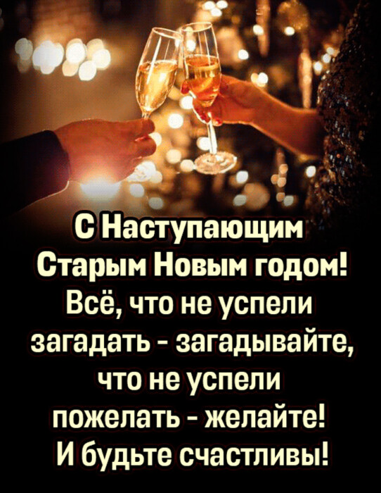 С наступающим старым Новым годом шампанское-3